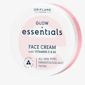 glow essentials face creams oriflame